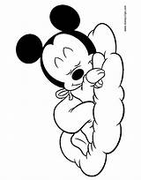 Mickey Baby Mouse Disney Coloring Pages Drawings Disneyclips Gif Getdrawings Drawing sketch template