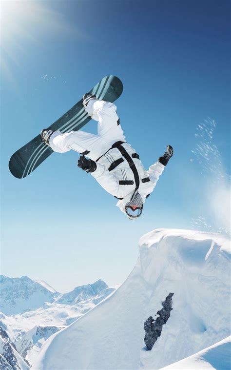 wallpaper extreme mountain snowboarding jump trick snowboarding