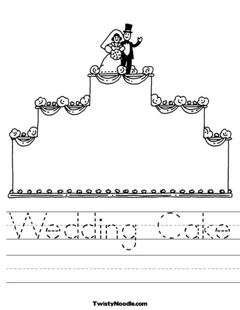 images  wedding cake worksheet wedding cake outline