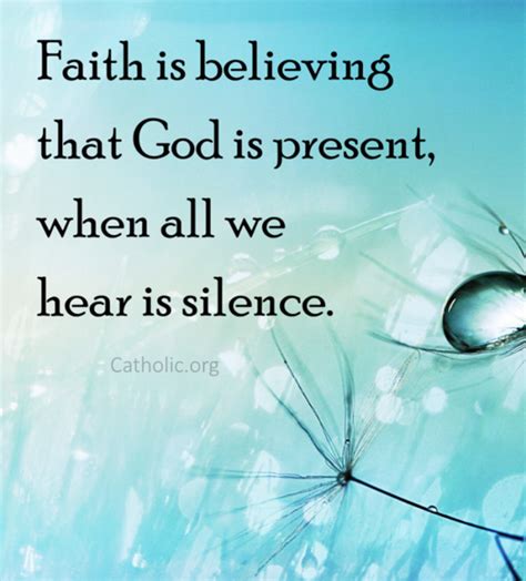 your daily inspirational meme faith is believing socials catholic