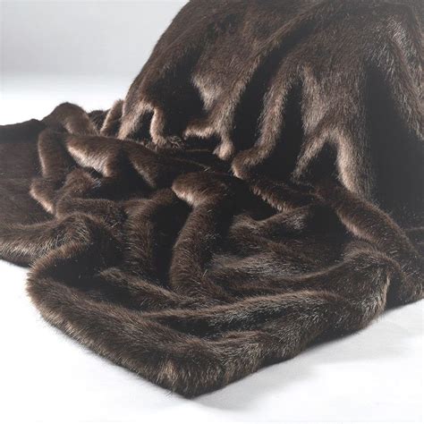 bitter dark chocolate  solid dark chocolate brown faux fur dense medium pile