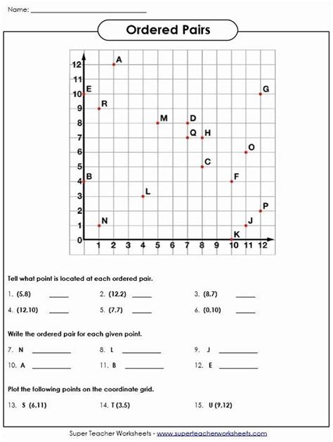 easy printable coordinate graphing pictures worksheets