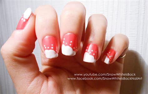 easy  cute pink cloud nail art  snowwhiteisback follow
