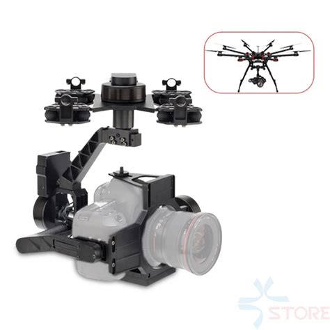 aerial photography  axis uav gimbal camera mount  video film dslr canon  nikon  gh
