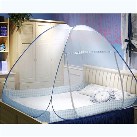 rio olympic  mosquito net  bed folding tent bed blue student bunk bed mosquito net