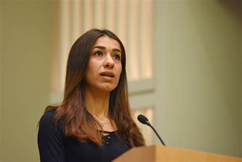 nobel laureate nadia murad appeals for aid to save yazidi society