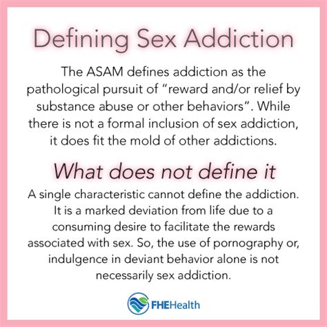 Sex Addiction Signs Spotting The Symptoms In A Loved One Fhe Health