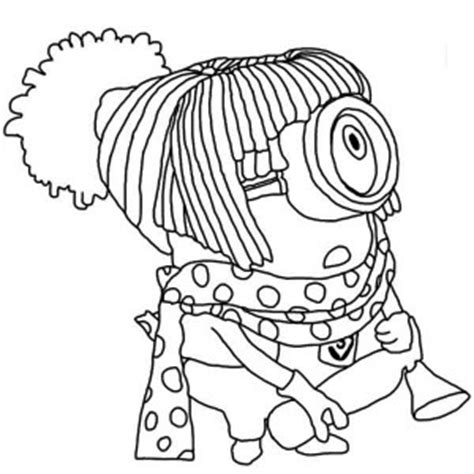 phil  minion coloring page kids play color