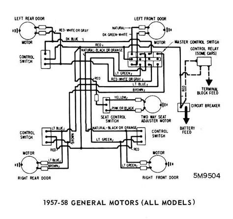 general motors  models   windows wiring diagram   wiring diagrams