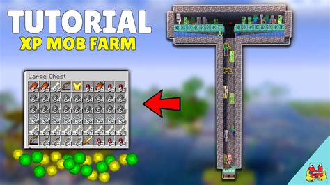 minecraft easy mob xp farm tutorial  youtube