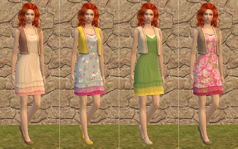 sims  female clothes page  dien  gvn