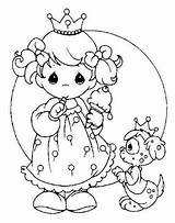Coloring Precious Moments Princess Pages Baby Printable Kids Girl Color Cute Para Colouring Books Number Coloringbook4kids Adult Print Princesa Choose sketch template