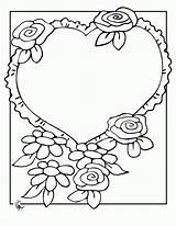 Coloring Pages Wedding Bouquet Flower Flowers Colouring Mom Roses Heart Clipart Comments Library Popular Coloringhome sketch template
