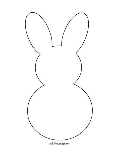 bunny templates  printable web    find   arts
