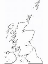 Escocia sketch template