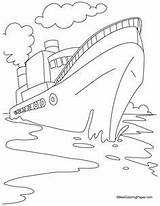 Colorir Titanic Navio Desenhos Malvorlagen Barcos Navios Schiffe Schiff Boote Aida Kreuzfahrtschiff Bestcoloringpages Barco Seite sketch template
