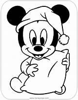 Mickey Coloring Baby Disney Mouse Pages Disneyclips Drawings sketch template