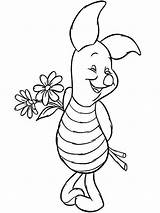 Coloring Piglet Pages Printable sketch template