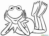 Kermit Coloring Frog Pages Muppets Piggy Miss Muppet Smile Drawing Cartoon Printable Wecoloringpage Animal Show Wanted Most Color Clipart Sawyer sketch template