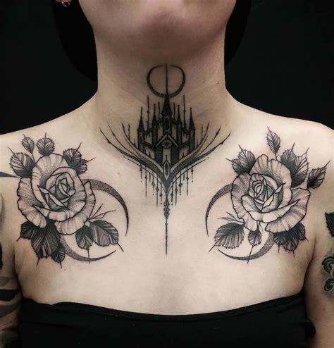 chest piece tattoos tattoo insider chest tattoos  women chest