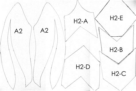 printable leather armor templates