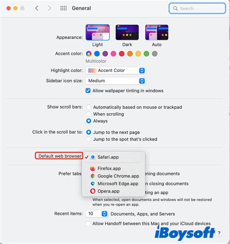 simplehow  change default web browser  mac