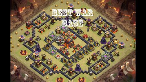 Clash Of Clans New Town Hall 10 War Base With Live Replay 275 Walls