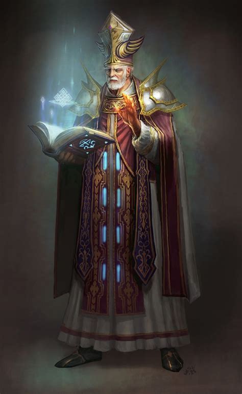 priest  cenotaph kveldulv fantasy  cgsociety priest cleric
