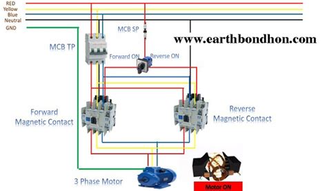 electric motor wiring diagram  reverse lamp wiring diagram