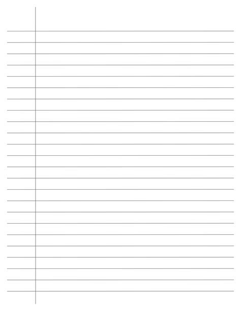 blank lined paper template advance glance