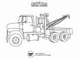 Truck Coloring Pages Tow Trucks Dodge Lifted Plow Drawing Snow Ford Colouring Ram Rollback Cummins Printable Color Wrecker Raptor Clip sketch template