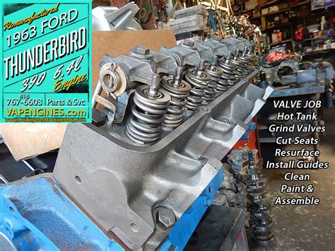 ford thunderbird   remanufactured engine los