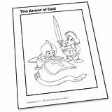 Coloring God Armor Pages Church Superchurch Popular sketch template