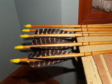 cresting fletching  nock tapers saucon archery