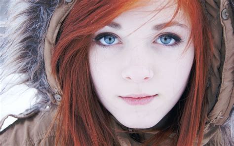 Wallpaper Face Women Outdoors Redhead Model Portrait Long Hair