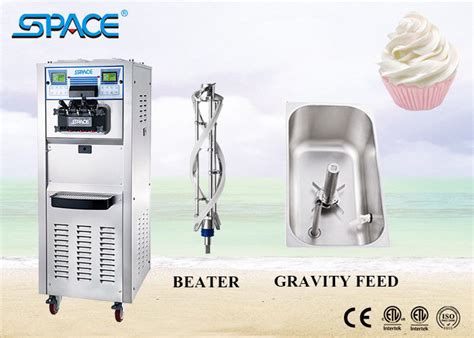 Commercial 3 Flavor Soft Serve Freezer Ice Cream Maker Machine For