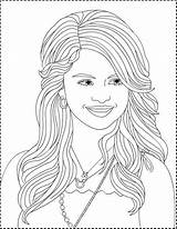 Coloring Pages Selena Gomez Print Zoey 101 Demi Lovato Madonna Printable Nicole 2010 Wizards Color Kids Getcolorings Waverly Place July sketch template