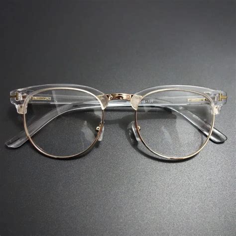 vintage glasses clear spectacle eyeglasses women brand designer