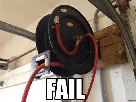 Harbor Freight Air Hose Reel Fail Tools In Action