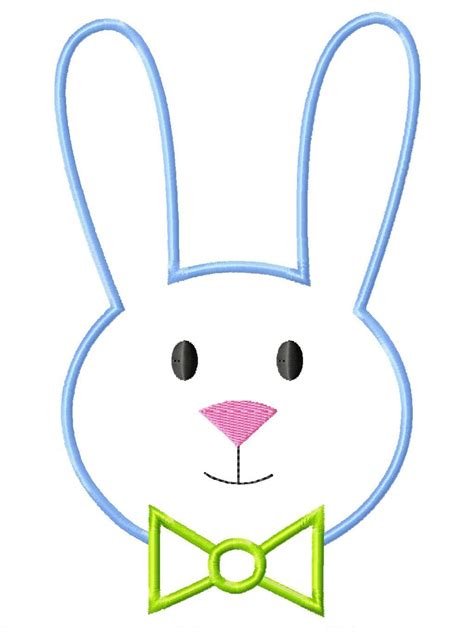 face clipart easter bunny face easter bunny transparent
