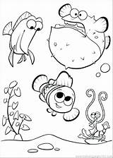 Finding Pages Dory Coloring Getcolorings Nemo sketch template