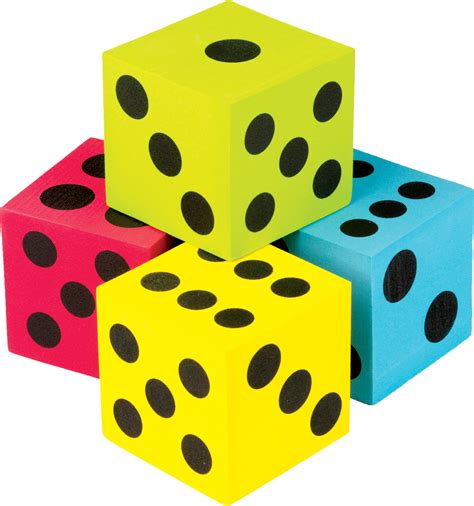 colorful jumbo dice  pack tcr teacher created resources