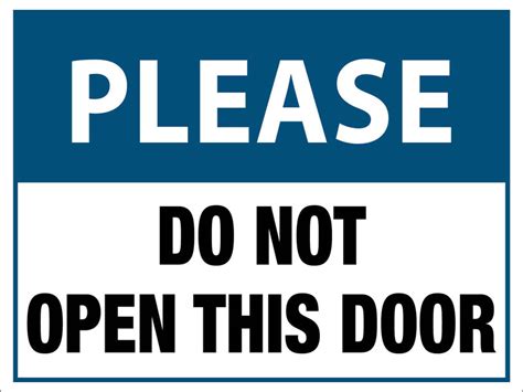 open  door sign