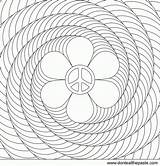 Mandala Mandalas Illusions Designlooter Coloringhome Paste Uploaded sketch template