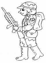 Soldado Soldados Pintar sketch template