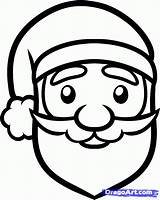 Santa Draw Face Kids Step Drawing Christmas Claus Easy Sketch Coloring Stuff Cartoon Dragoart Quotes Popular Coloringhome Print sketch template