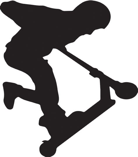 scooter clipart stunt scooter freestyle logo png image   background pngkeycom