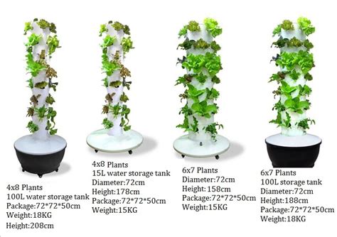 hydroponic greenhouse indoor plant vertical tower growing