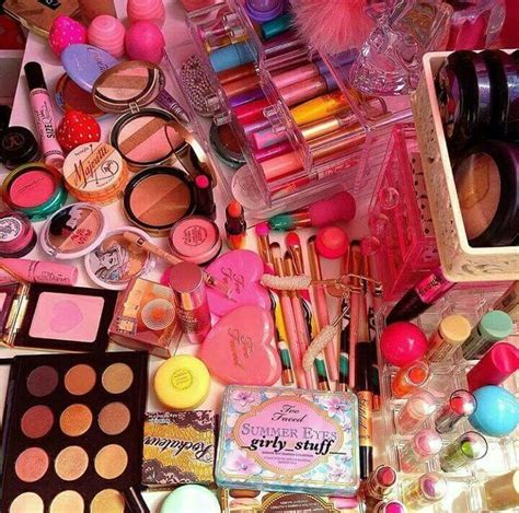 pin  cotton candy  girly stuff girly   makeup products