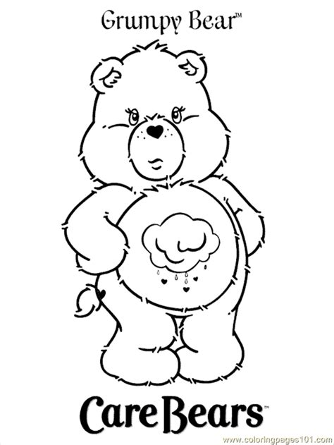 draw  care bear coloring home